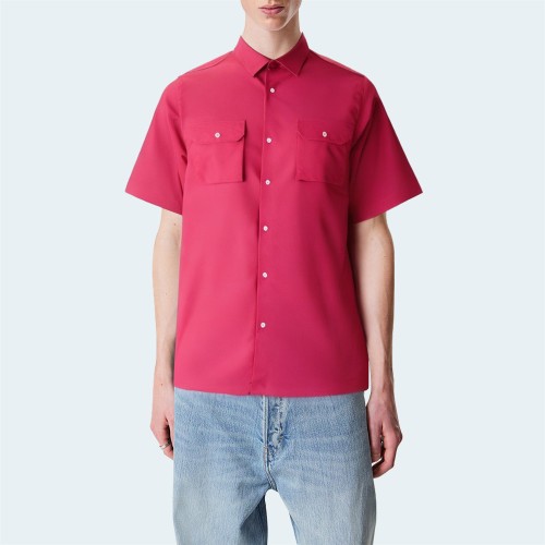 Lightweight breathable cotton men's shirt