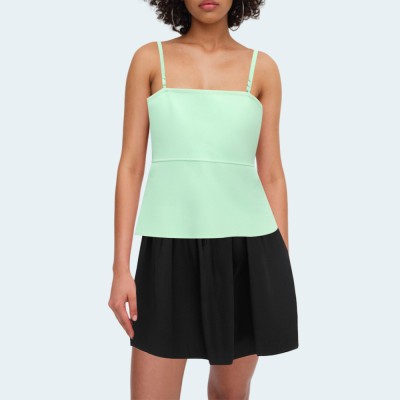 Fashionable and versatile women's midriff-baring camisole