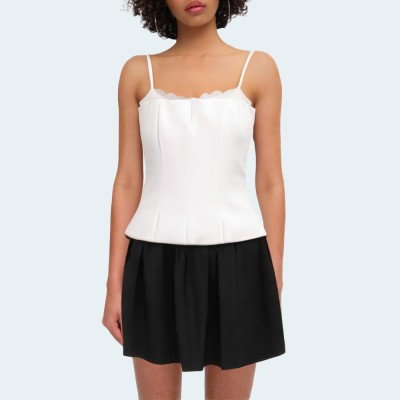 Summer white sexy lace women's camisole