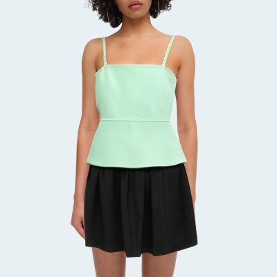 Fashionable and versatile women's midriff-baring camisole