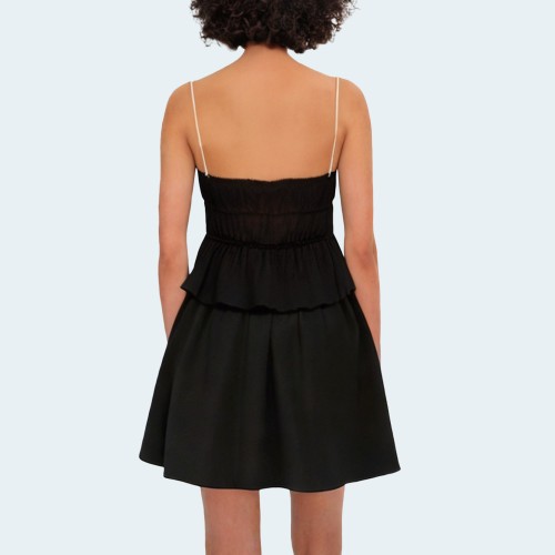 Sexy pleated textured women's camisole