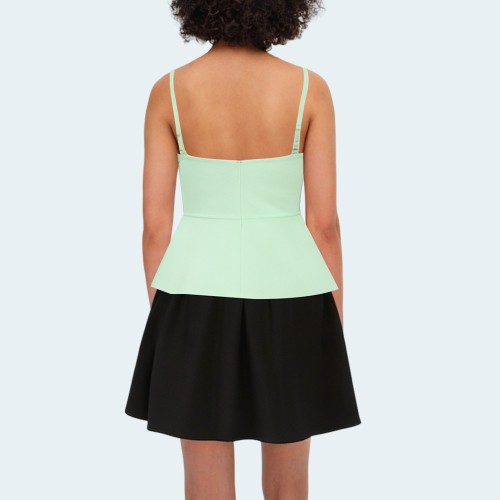 Fashionable and versatile women's midriff-baring camisole