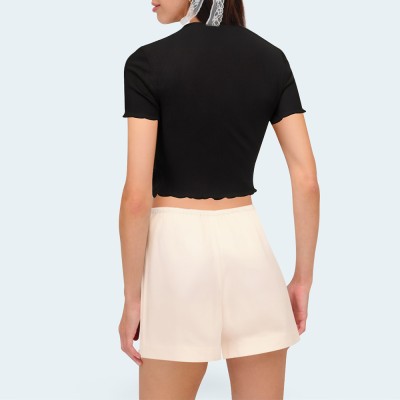 Summer new style silky texture women's shorts