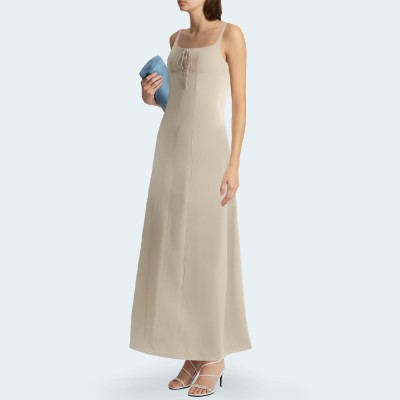 Summer new style cross-tie slim-fitting women's long skirt