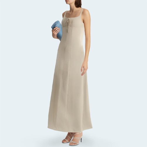 Summer new style cross-tie slim-fitting women's long skirt