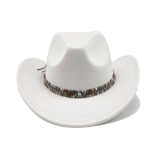 New style fashionable women's suede cowboy hat