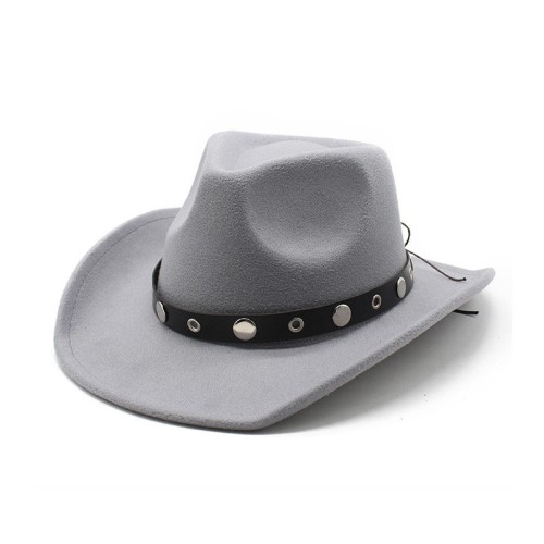 Lightweight and breathable tweed women's cowboy hat