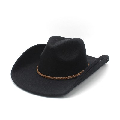 Outdoor wide brim women's western cowboy hat
