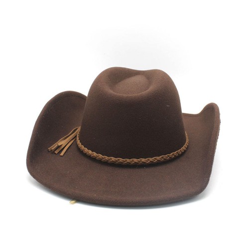 Outdoor wide brim women's western cowboy hat