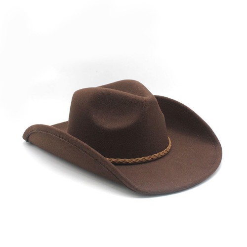 Outdoor wide brim women's western cowboy hat
