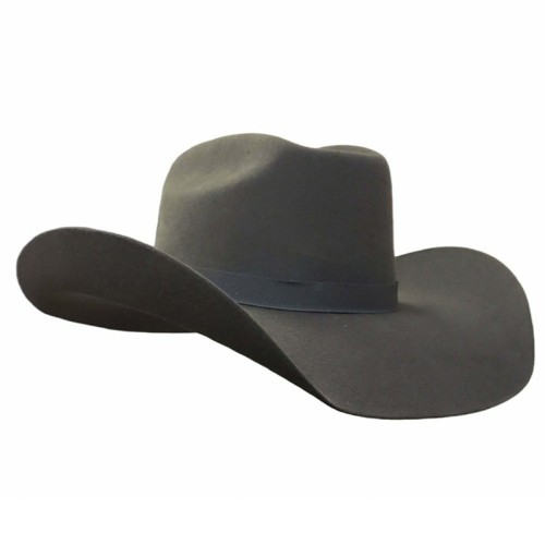 Outdoor fashion gray women's cowboy hat