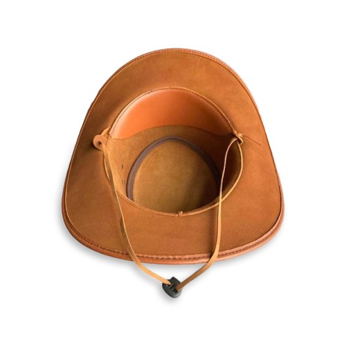 High-grade leather women's cowboy western hat