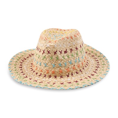 High quality fashionable woven women's straw hat