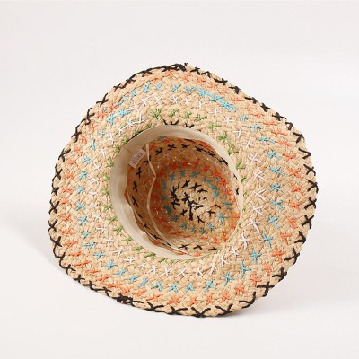 High quality fashionable woven women's straw hat