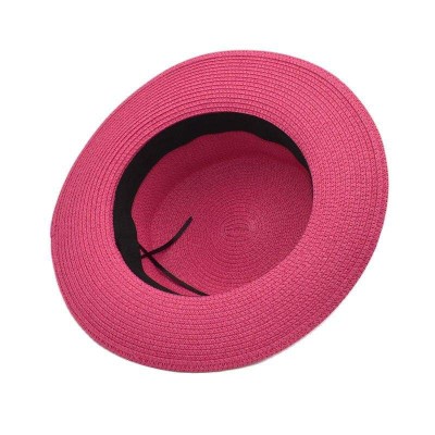 Summer wide brim ladies woven straw hat