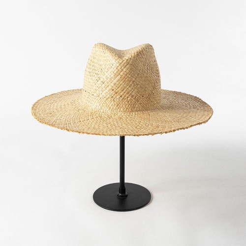 Lightweight casual women's woven straw hat