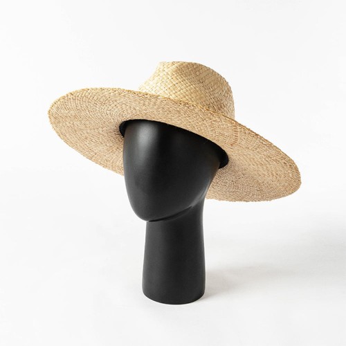 Lightweight casual women's woven straw hat
