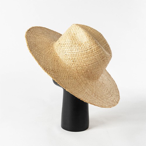 Lightweight casual women's woven straw hat