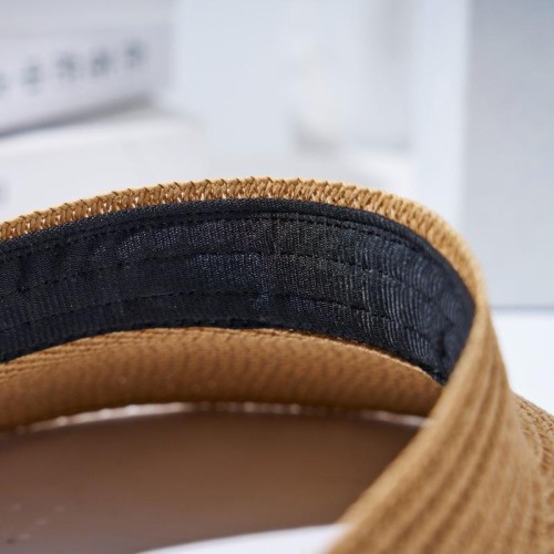 Fashionable wide brim women's woven sun hat