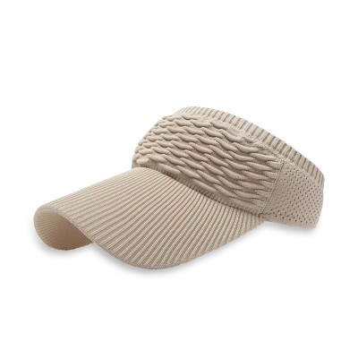 Casual breathable knitted women's sun hat