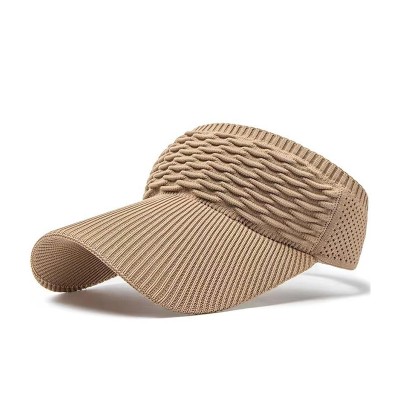 Casual breathable knitted women's sun hat