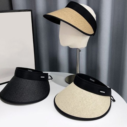 Casual straw hollow top women's sun hat