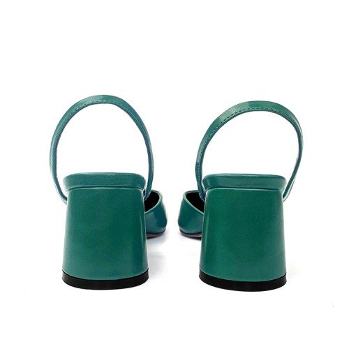 New elegant flat toe ladies thick heel sandals